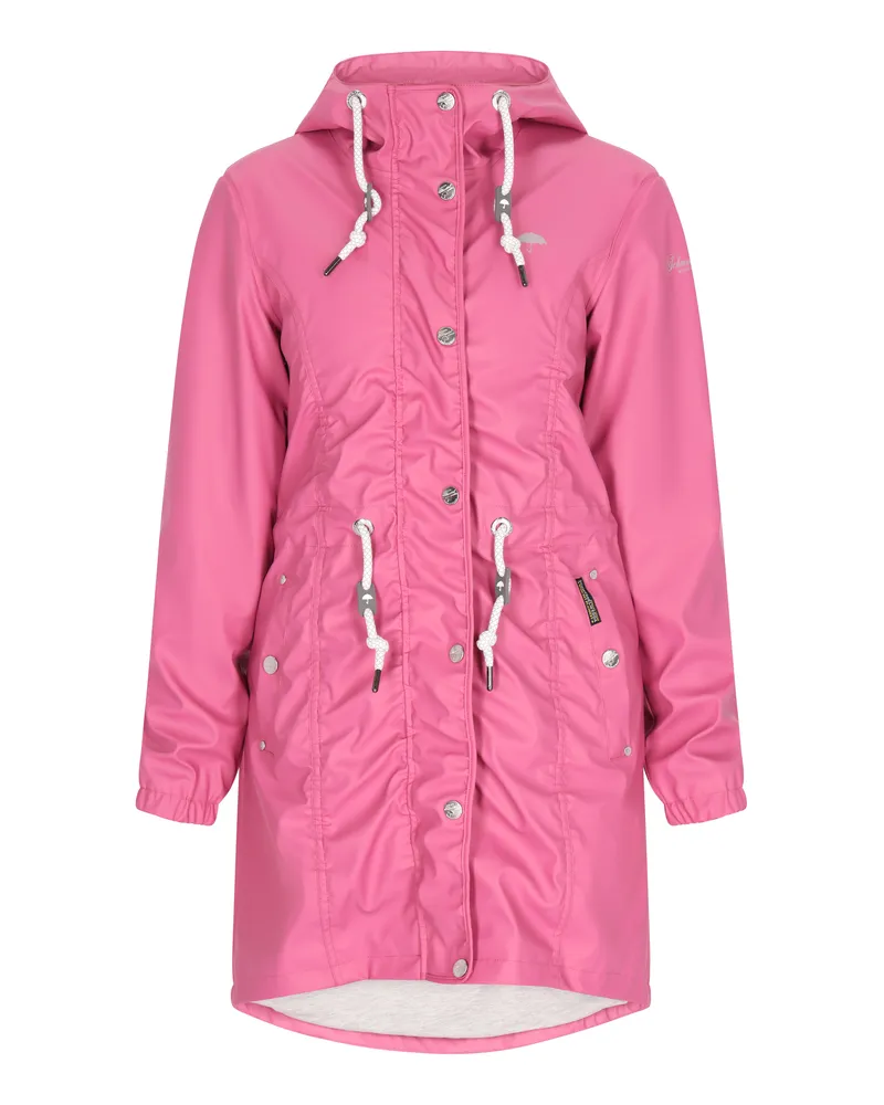 Schmuddelwedda Regenmantel Damen Waldbeeren Rosa