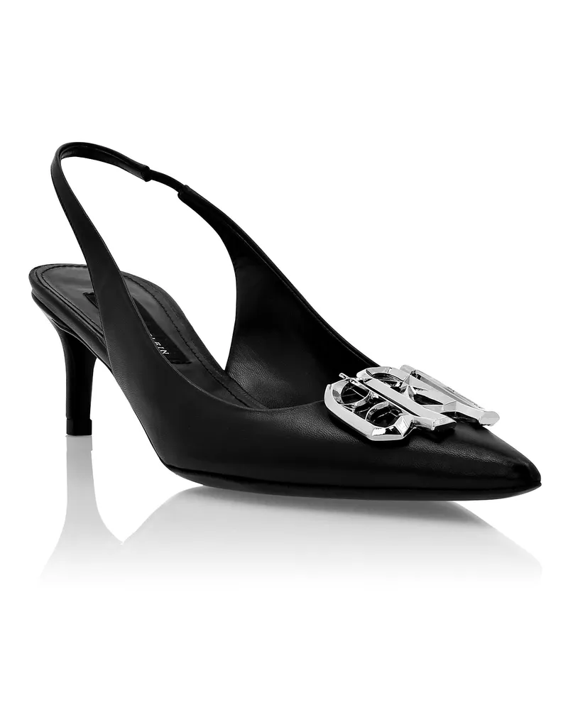 Philipp Plein Slingpumps Gothic Plein Schwarz