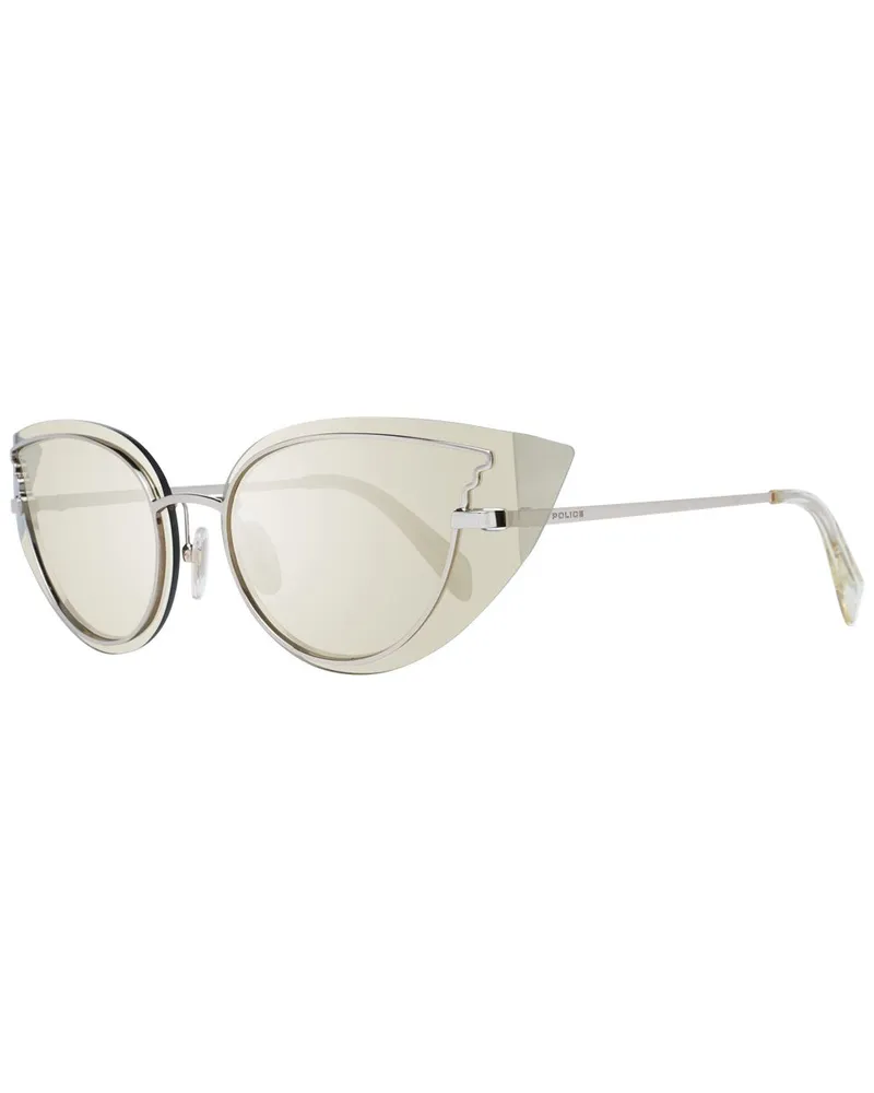 Police Gold Metall- & Kunststoff-Sonnenbrille Gold