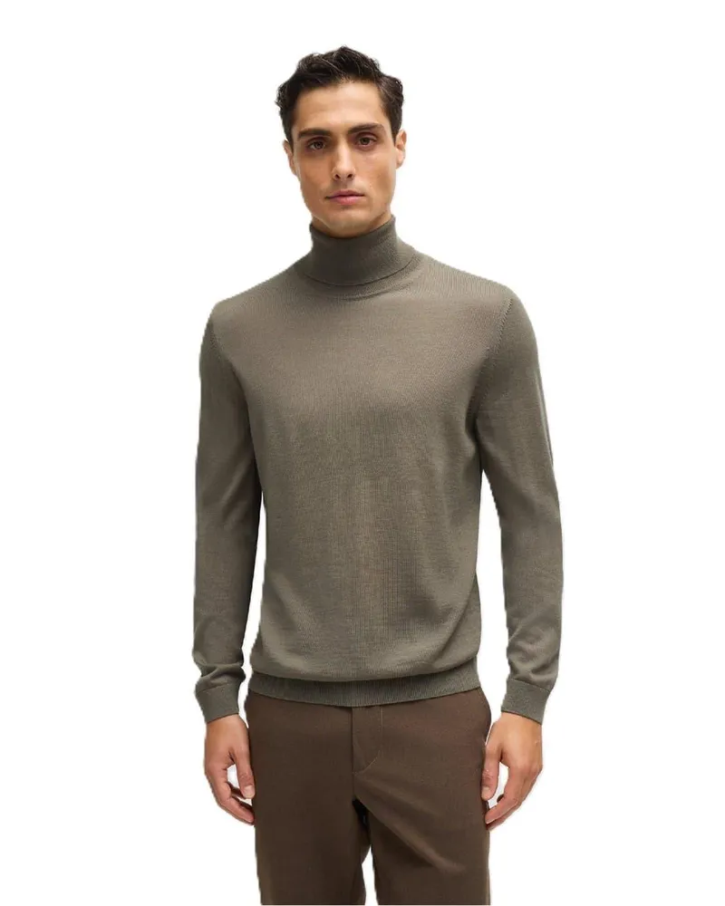 HUGO BOSS Musso-P" Pullover für Herren (Grün Grün
