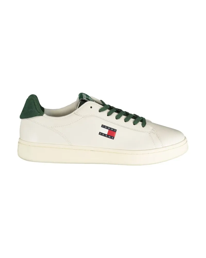 Tommy Hilfiger Bianco Polyurethan Herren Sneaker Weiß