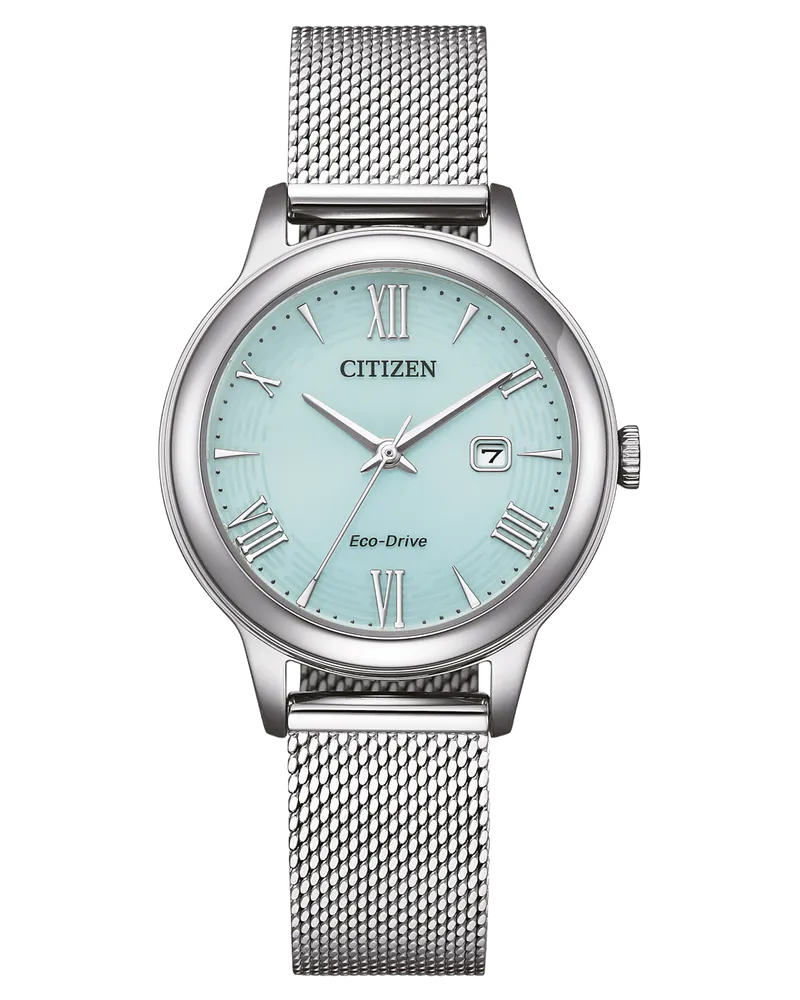 Citizen Silber Damen Armbanduhr EW2621-75A Silber