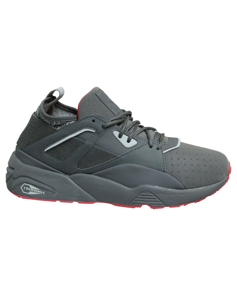 Puma X Staple Blaze des Glory Sock Slip auf graue Schnüren -Herren -Trainer 363204 02 Grau