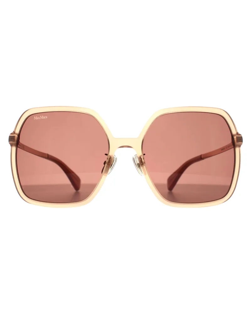 Max Mara Square Damenbrille MM0059-D, glänzend - Rosa Rosa