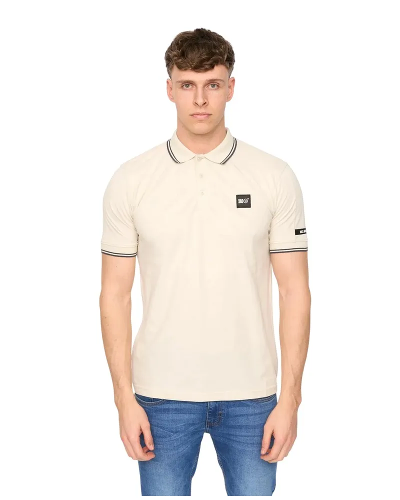 Duck and Cover Wrentham" Poloshirt für Herren (Helles Steingrau Khaki