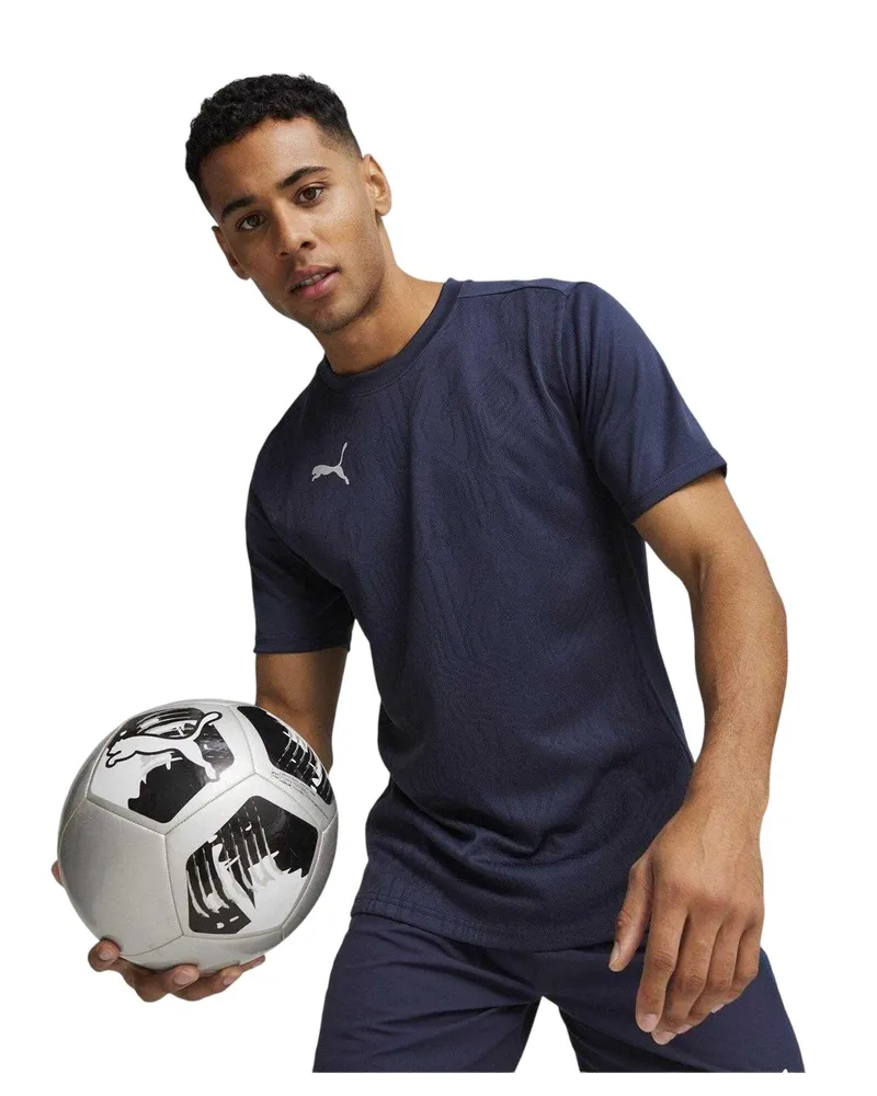 Puma TeamFinal" T-Shirt für Herren, Training (Marine Marineblau