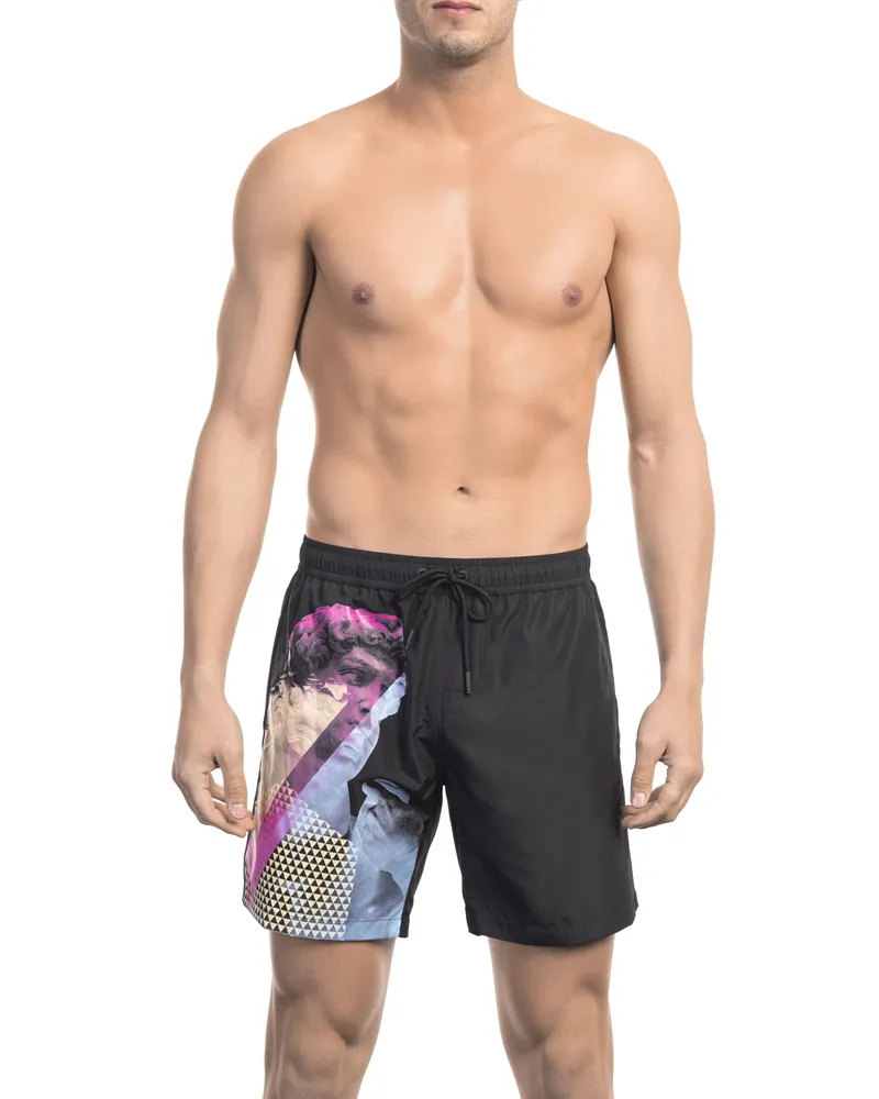 Bikkembergs Badeanzug Männer Schwarz