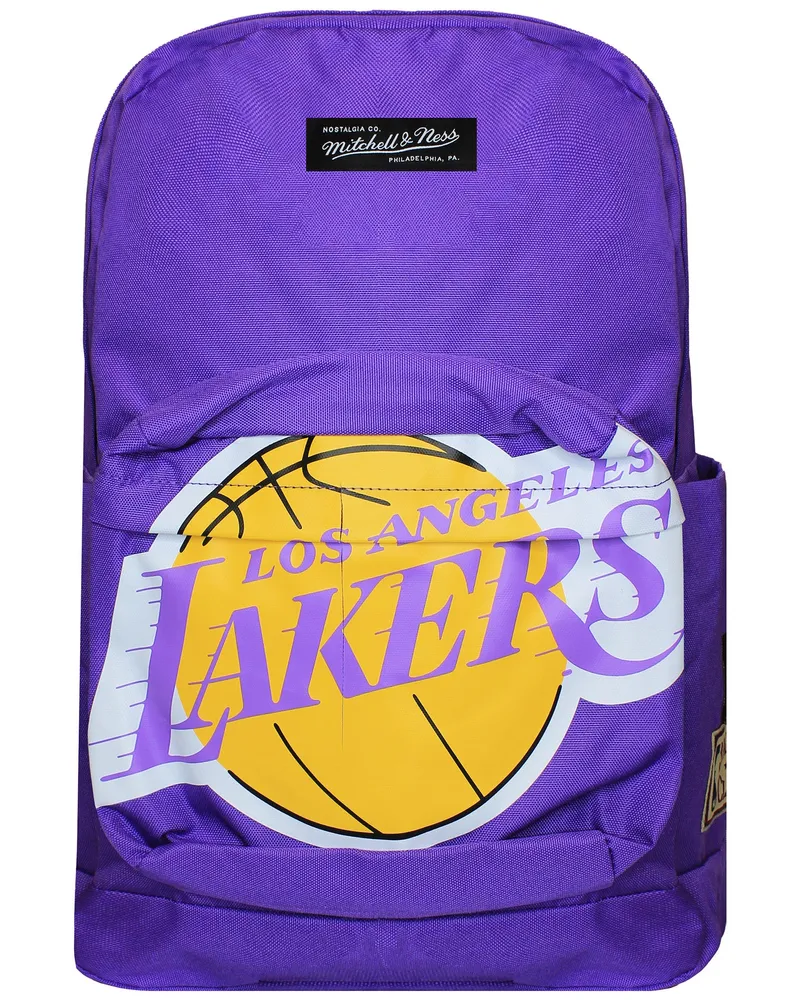 Mitchell & Ness NBA Los Angeles Lakers Hardwood Classic Rucksack Lila