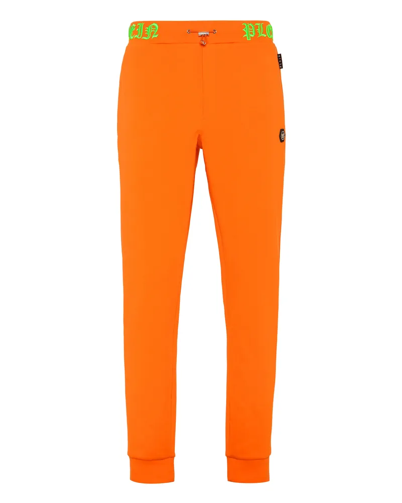 Philipp Plein Jogginghose Skull&Bones Orange