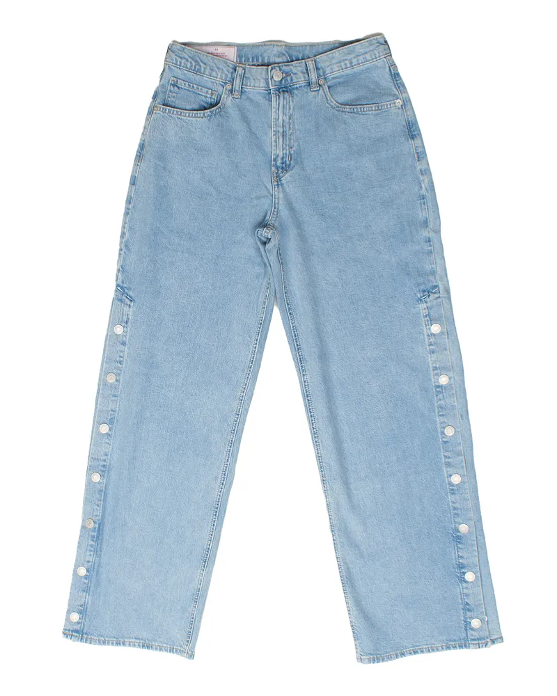 GAP Jeans mit weitem Bein 601168 Damen Hellblau
