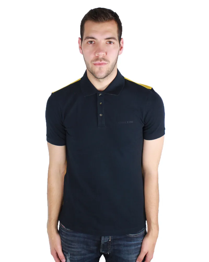 Armani Jeans 6Y6F24 6JPTZ 1579 Poloshirt Blau