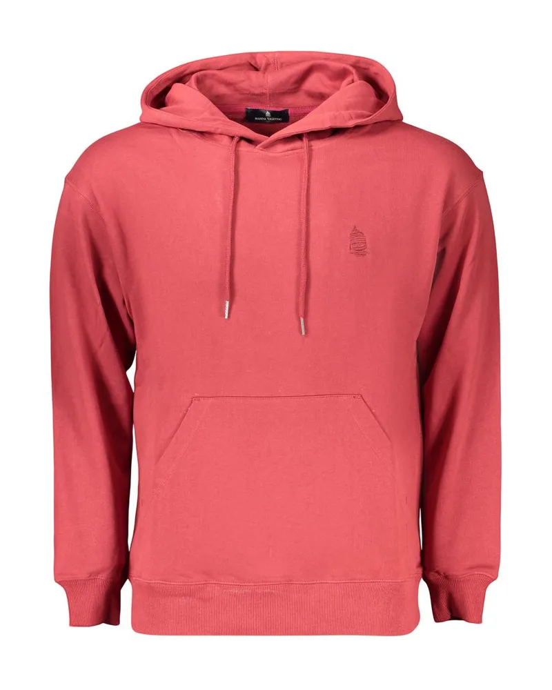 Marina Yachting Rotes Baumwoll-Sweatshirt für Herren Rot