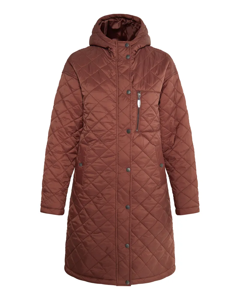 Usha Leichter Steppmantel Damen braun Braun