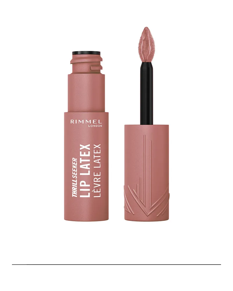 Rimmel London Thrill Seeker Lip Latex Lip Gloss #550 cappuccino, 6 ml - Cappuccino 