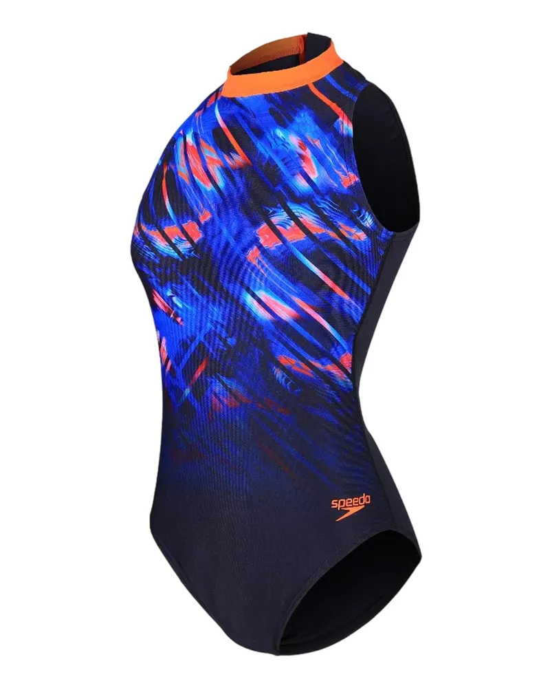 Speedo Badeanzug für Damen (Marine/Pink Marineblau