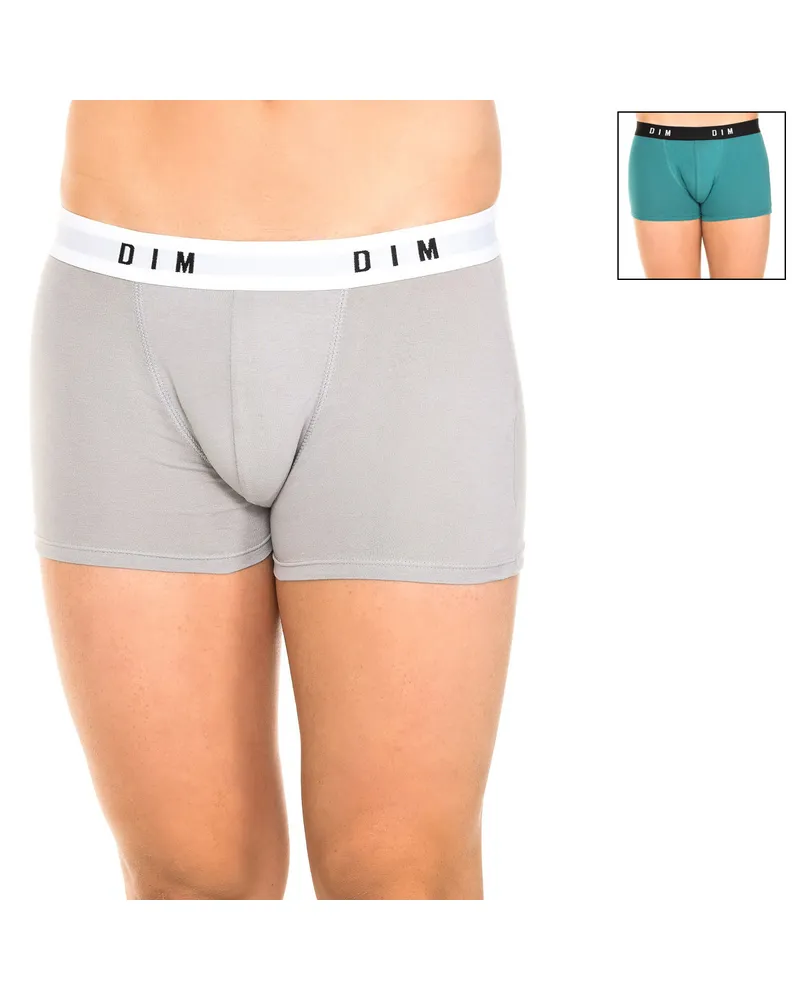 DIM Pack-2 Boxershorts Originals Baumwolle Streech D0ARL Mann Mehrfarbig