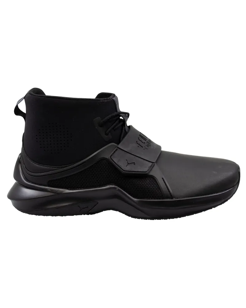 Puma Fenty von Rihanna Zündeten Frauenschwarze Trainer Schwarz