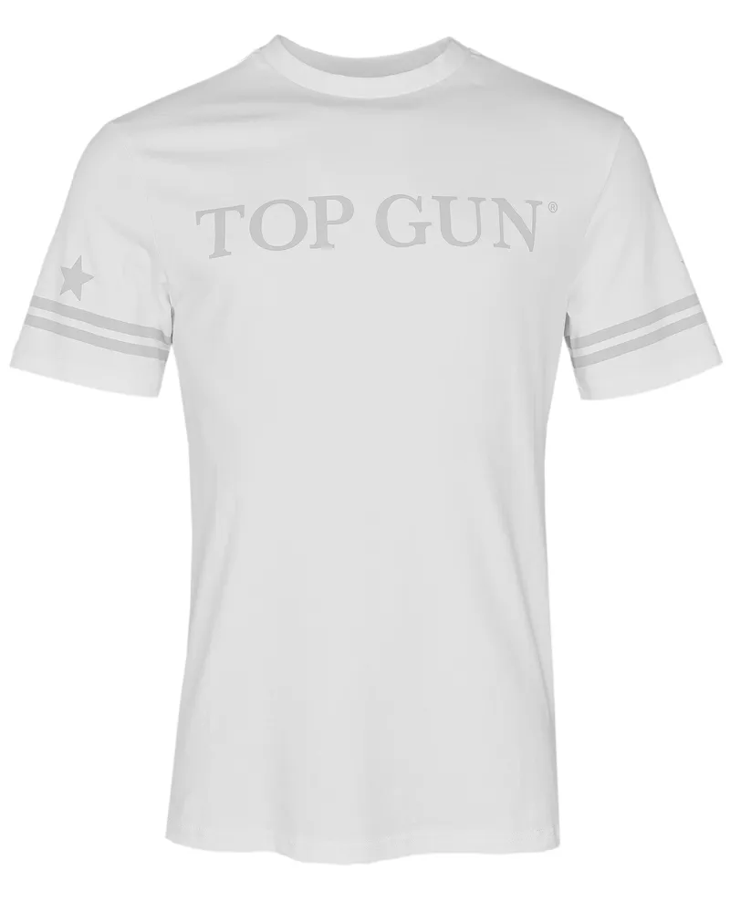 Top Gun T-Shirt TG22002 Weiß