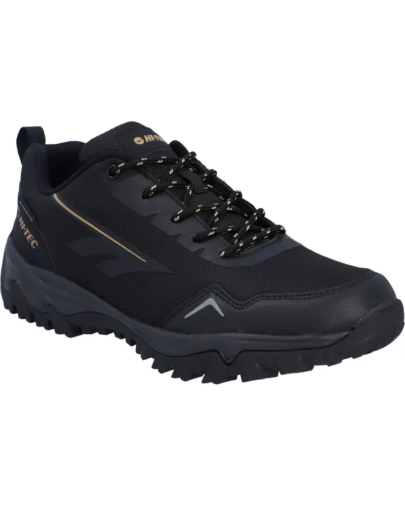 Hi-Tec JAGUAR SPORT WP Polyester Herren Schwarz/Düne Wanderschuhe Schwarz