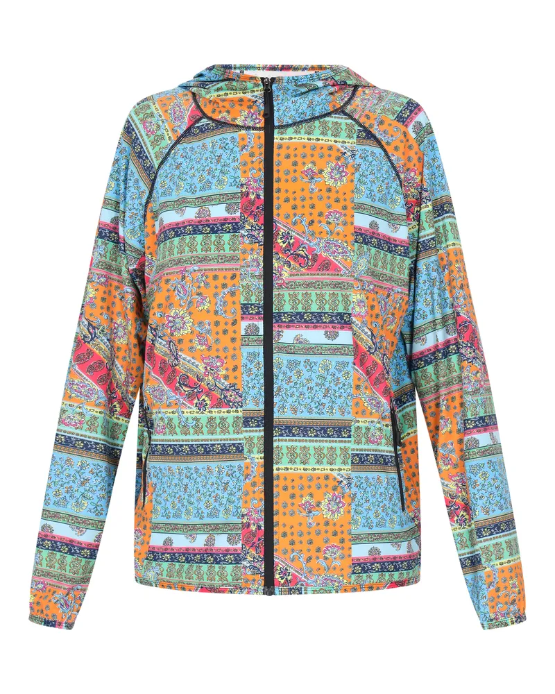 Usha Jacke Frauen orange mehrfarbig Orange