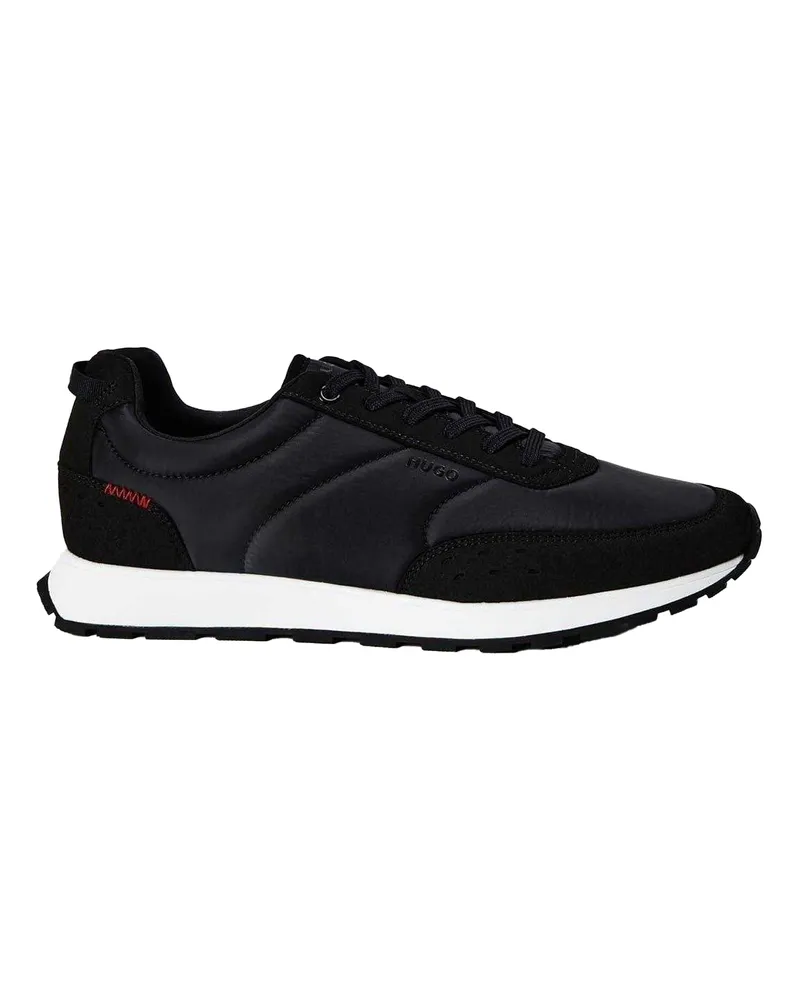 HUGO BOSS Icelin" Sneaker für Herren, Nylon (Schwarz Schwarz