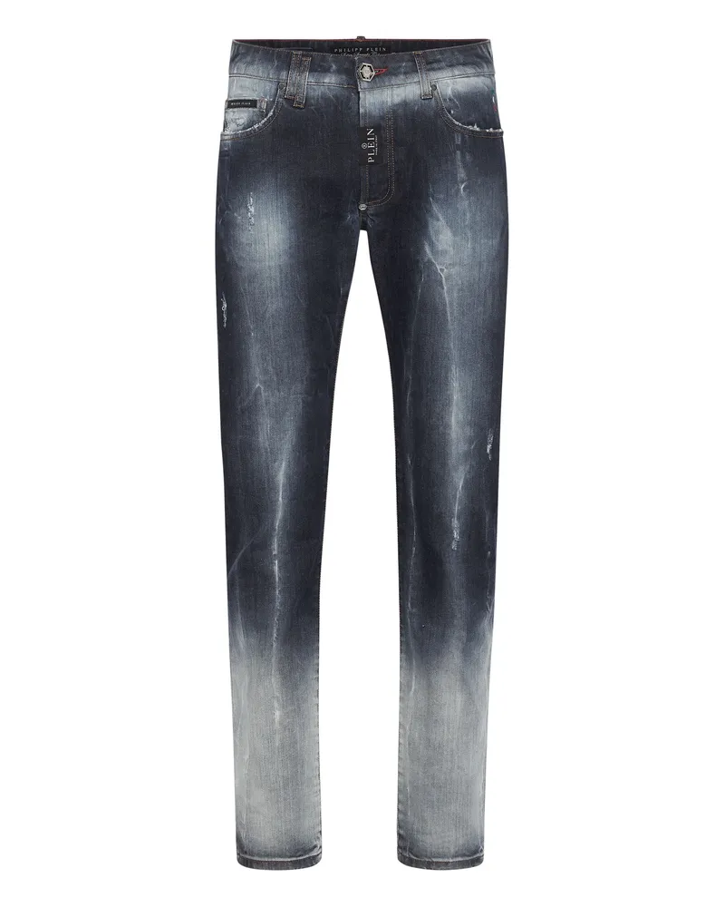 Philipp Plein Jeans Regular Fit Dunkelblau