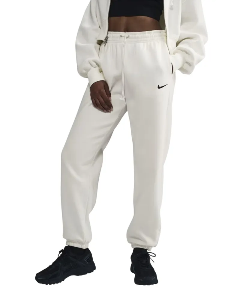 Nike Jogginghosen für Damen (Segel/Schwarz Hellgrün