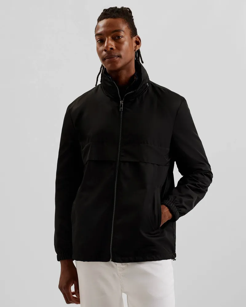 Ted Baker Basham Kapuzenjacke in Schwarz Schwarz