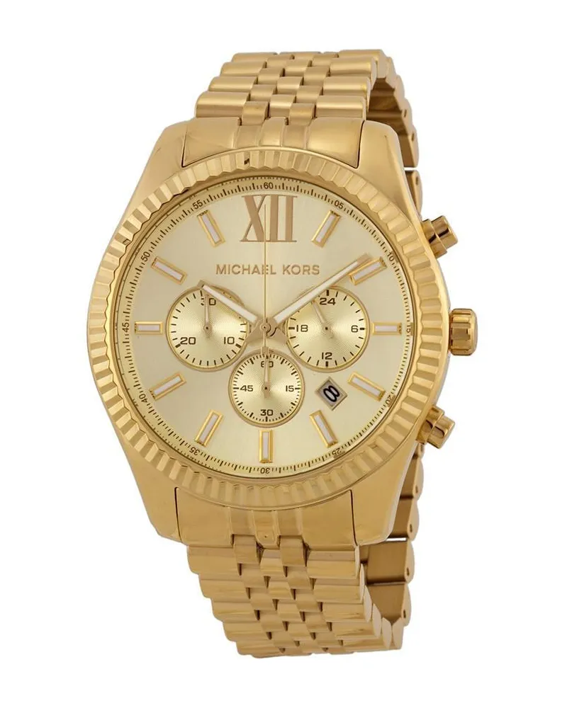 Michael Kors Herrenuhr Lexington MK8281 Gold
