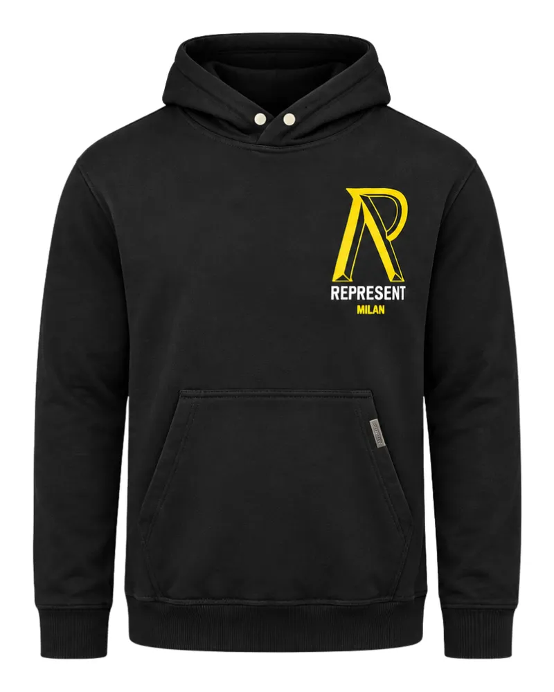 REPRESENT Initial Tour Herren Vintage Grauer Hoodie Grau