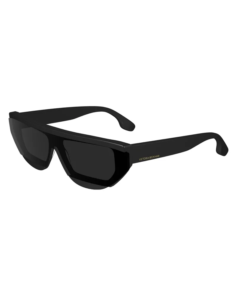 Victoria Beckham Damen-Sonnenbrille aus Acetat, 53/15/145 mm - Schwarz Schwarz