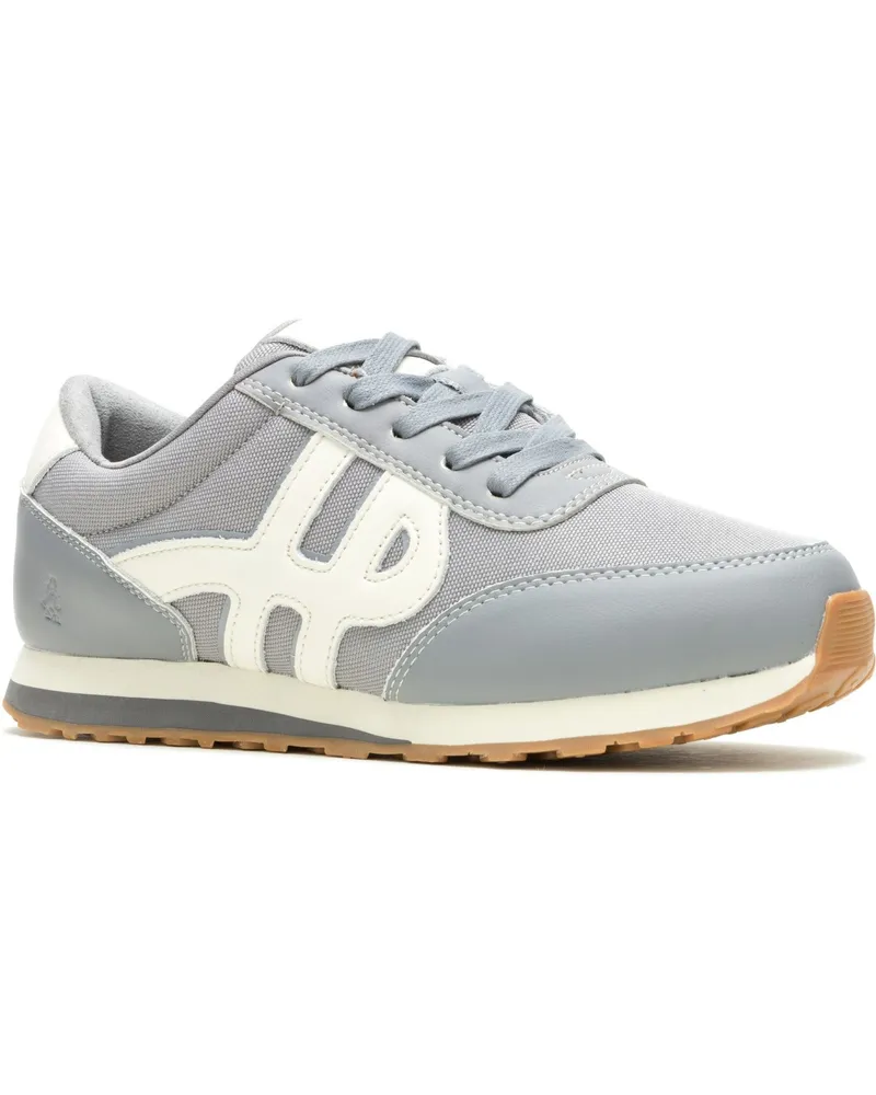 Hush Puppies Seventy8 Damen Sneaker Aus Grauem Leder Grau