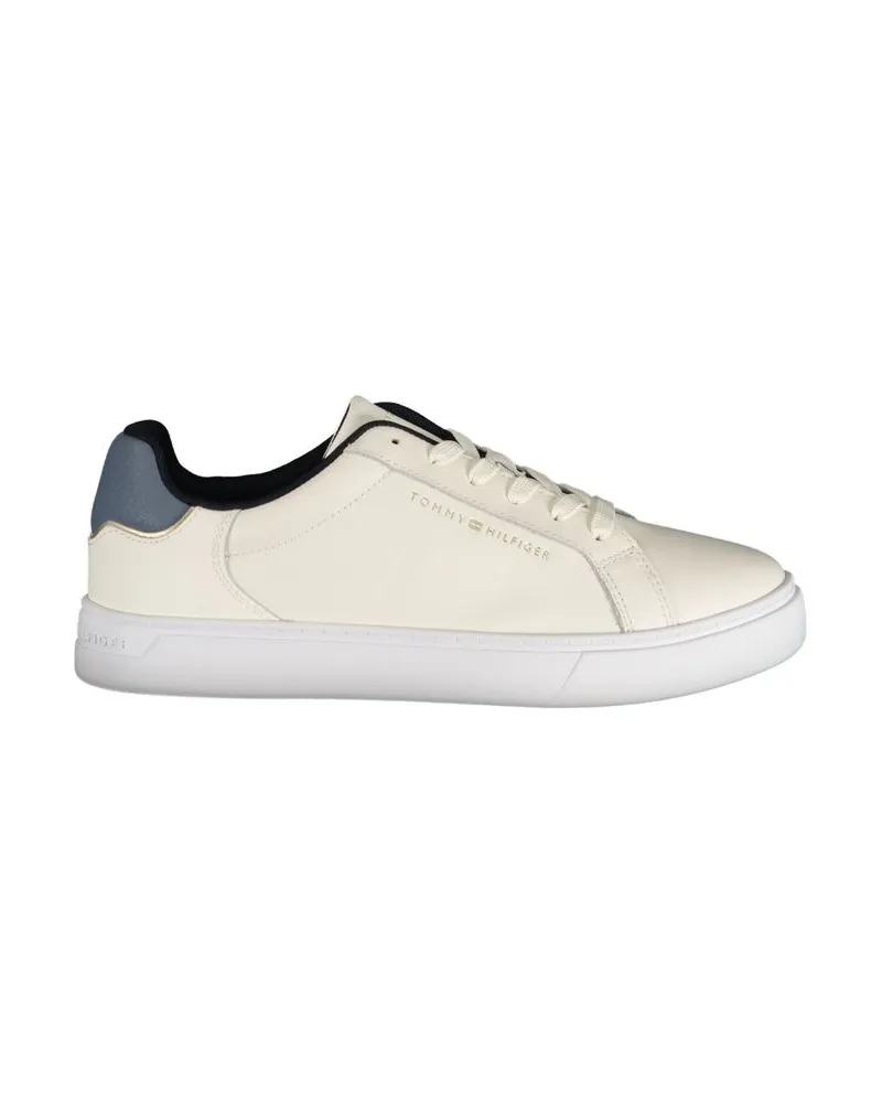 Tommy Hilfiger Herren Essential Sneaker Fm0fm03766 Elfenbein