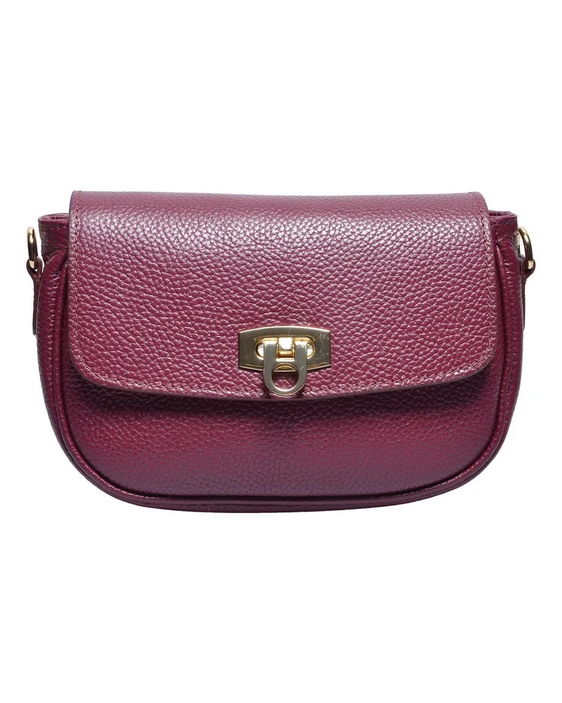 Isabella Rhea WEIN Rindsledertasche Weinrot