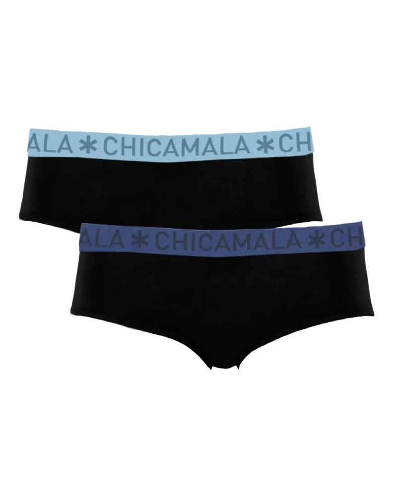 Muchachomalo Chicamala Mädchen-Slips, 2er-Pack - Mehrfarbig Mehrfarbig