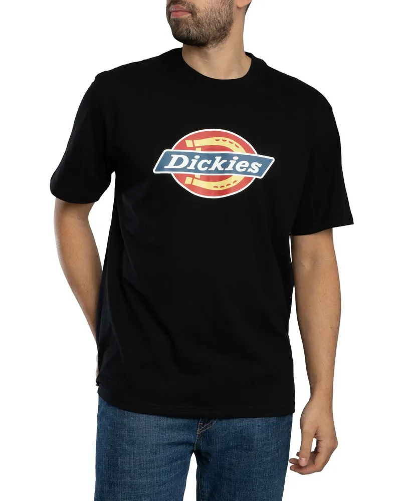 Dickies Ikonen-T-Shirt, Schwarz Schwarz