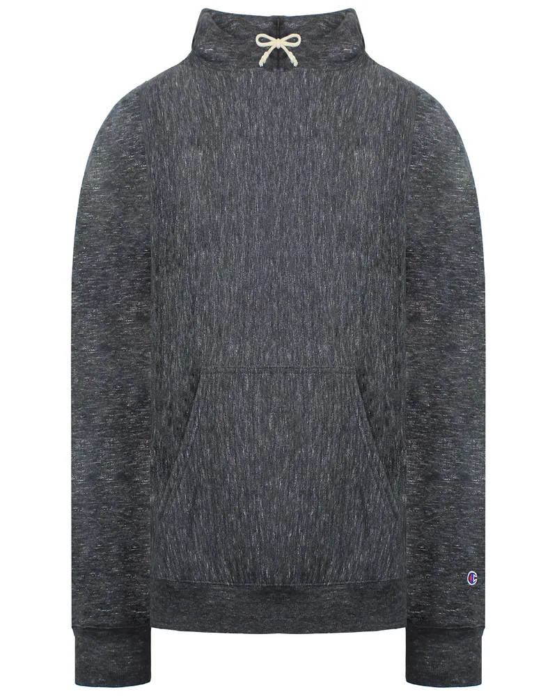 Champion Unifarben Herren Dunkelgrauer Hoodie Dunkelgrau