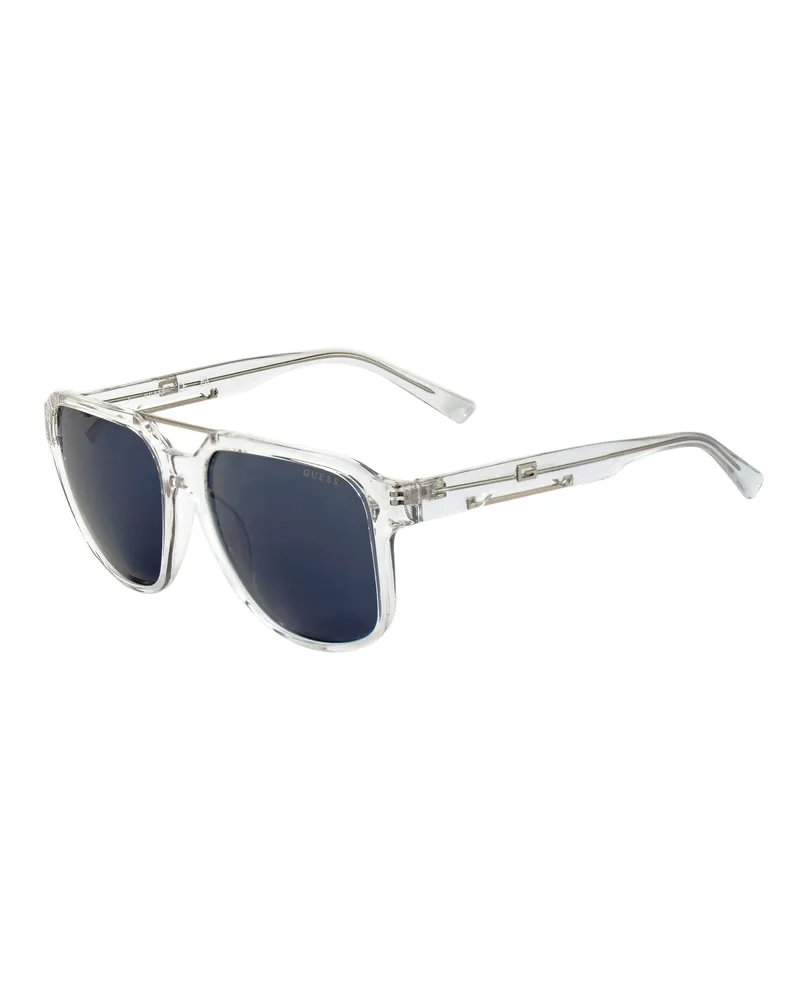 Guess Herren-Sonnenbrillen 59/15/140 mm Harz Transparent