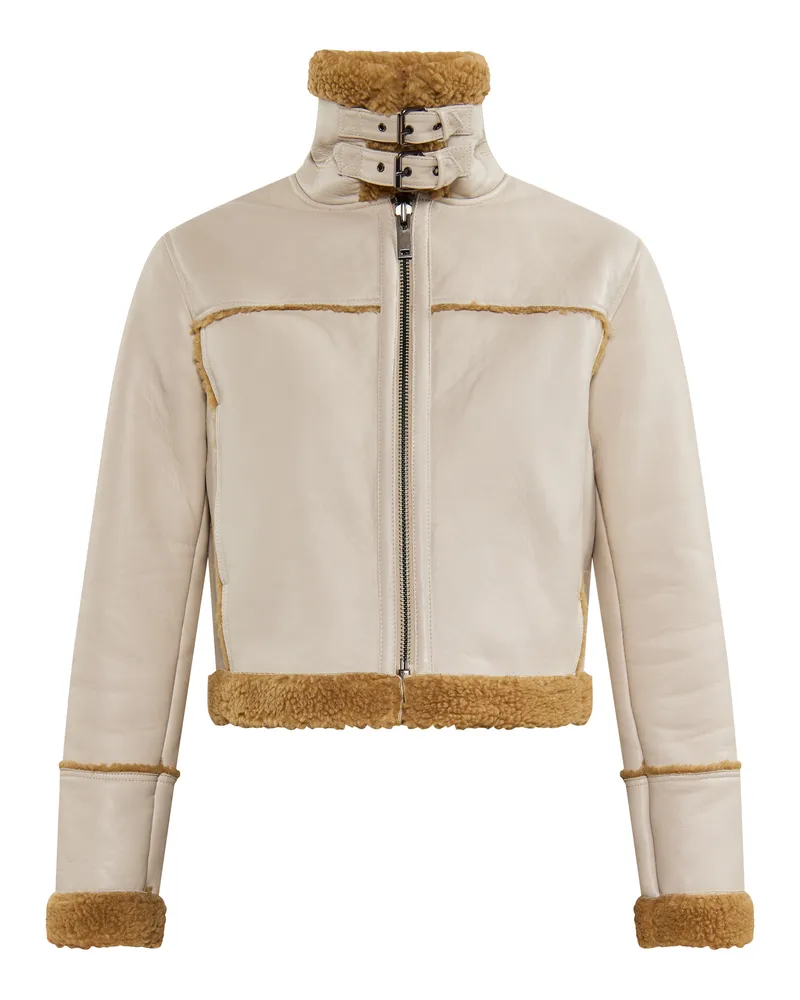 DreiMaster Jacke Damen Elfenbein Creme