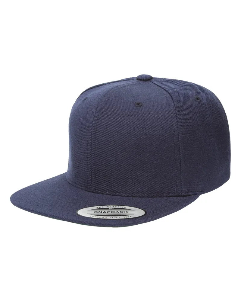 Flexfit 110" Snapback Mütze (Marineblau Marineblau