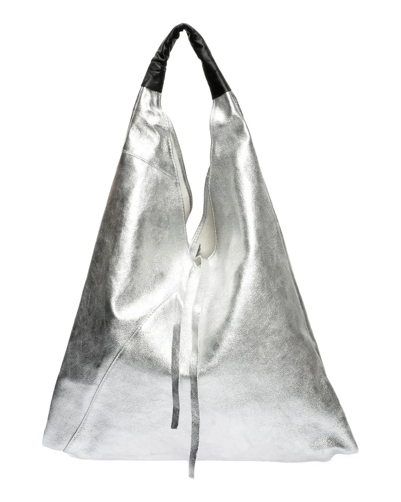 Isabella Rhea Silber Rindsledertasche Silber