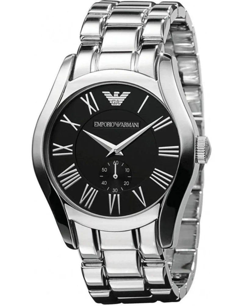 Emporio Armani AR0680 Velente Herrenuhr Silber