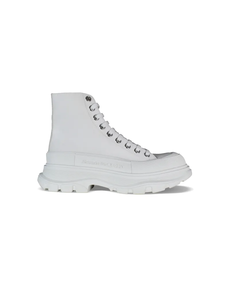 Alexander McQueen Sneakers Tread Slick Weiß Weiß