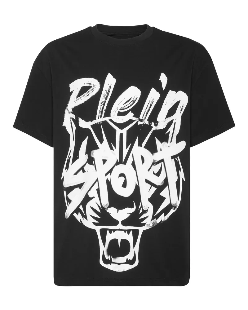 Philipp Plein T-Shirt Rundhalsausschnitt Ss Schwarz