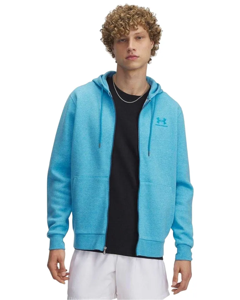 Under Armour Icon" Hoodie mit durchgehendem Reißverschluss für Herren (Blau Blau
