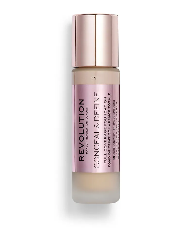 RVLT/revolution Conceal & Define Full Coverage Foundation #f5 23 ml 