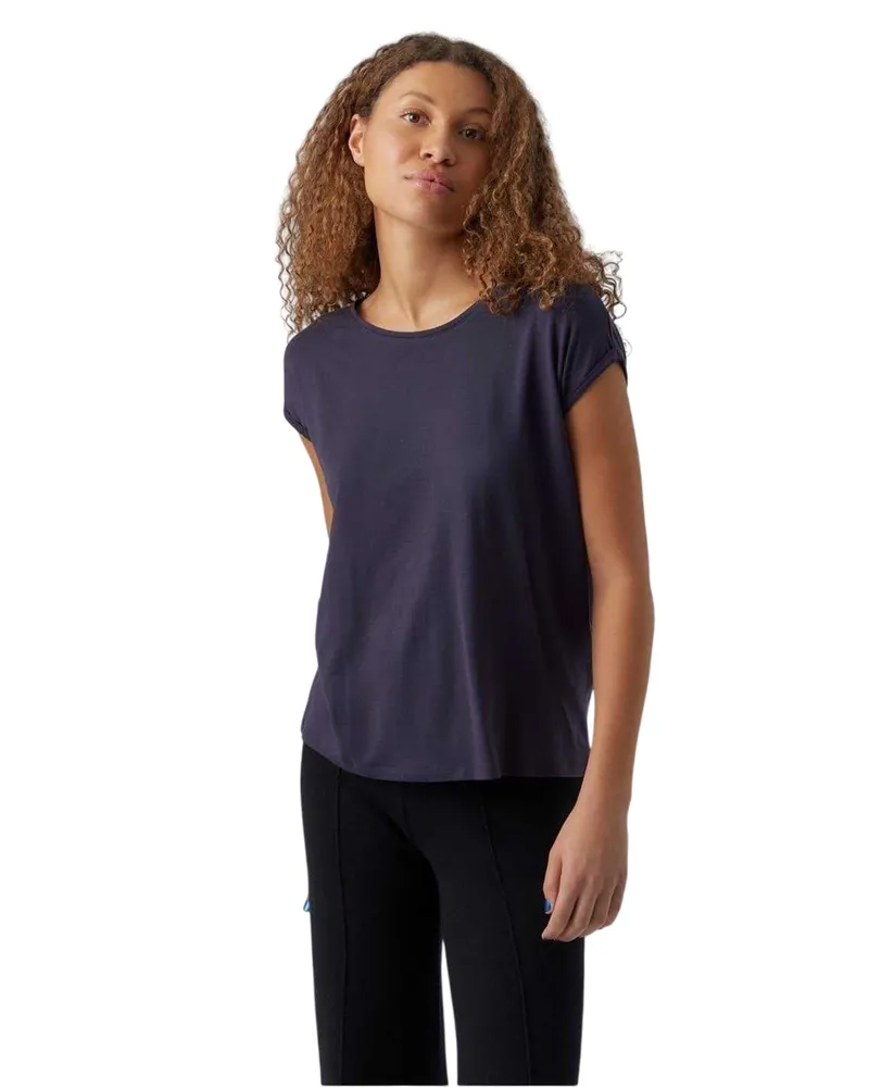 Vero Moda Ava" T-Shirt für Damen (Nachthimmel Himmelblau