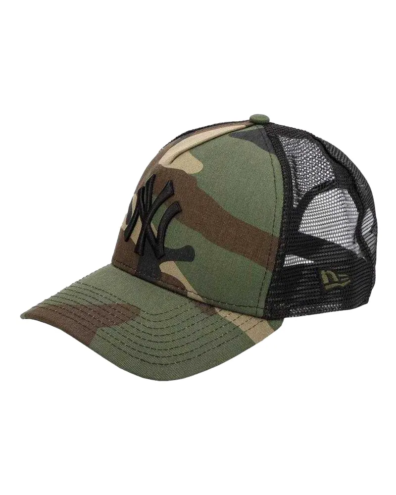 New Era Trucker Cap für Herren/Damen Unisex (Grün Grün
