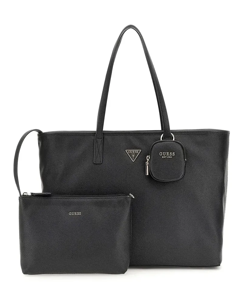 Guess Damen Power Play Große Handtaschen Schwarz