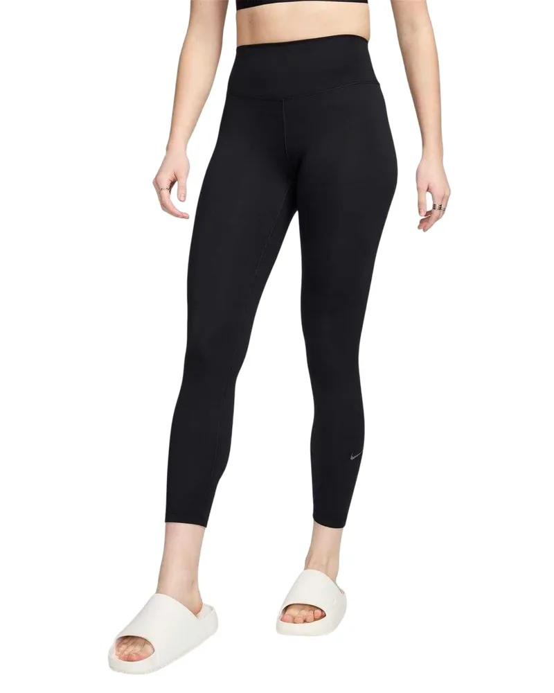 Nike One" 7/8 Leggings für Damen (Schwarz Schwarz